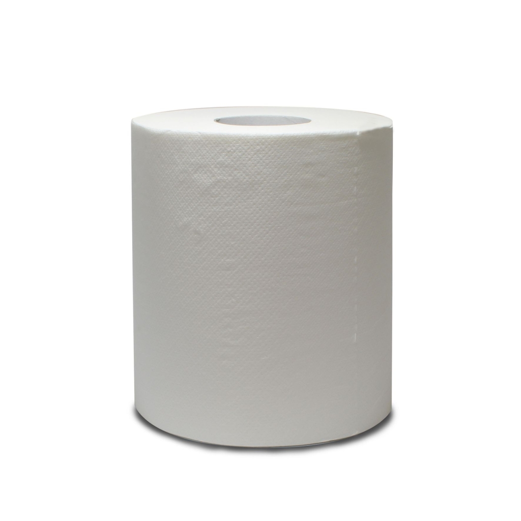 Bild von Handtuchrolle weiß 2-lagig 38x22 cm (VPE=6 Pkg. (6))